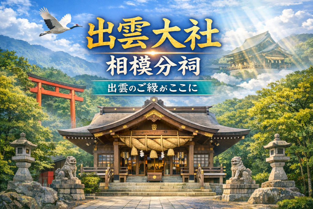 出雲大社 相模分祠に行ってきた｜ご縁を感じる静かな神社